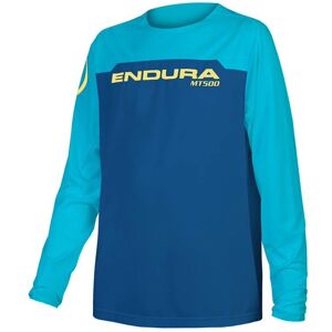 Endura Blueberry Kid's MT500Jr Long Sleeve Cycling Jersey - Youth Endura Blueberry Kid's MT500Jr Long Sleeve Cycling Jersey - Youth