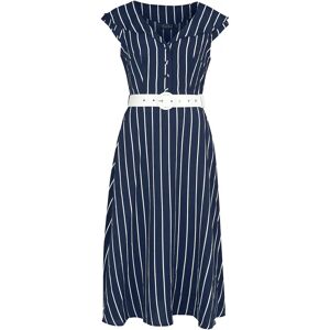 Voodoo Vixen Midi Flare Kjole XS-4XL - Ruter Voodoo Vixen Midi Flare Kjole XS-4XL - Ruter