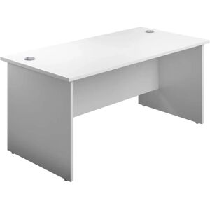 Unbranded - 1400X800 - White - 2-drawer pedestal - Desk Unbranded - 1400X800 - White - 2-drawer pedestal - Desk