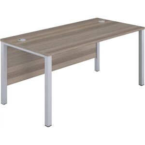 Ashvale Elswick Grey Oak Rectangular Desk - Office Furniture Ashvale Elswick Grey Oak Rectangular Desk - Office Furniture