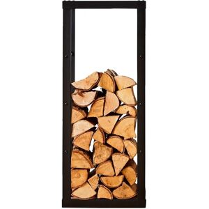 Neo Small Black Firewood Log Rack - Firewood Storage Neo Small Black Firewood Log Rack - Firewood Storage