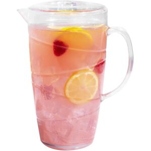 LIVIVO 2L Swirl Design Pitcher Jug with Lid - Pitcher Jug LIVIVO 2L Swirl Design Pitcher Jug with Lid - Pitcher Jug