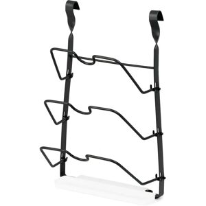 LIVIVO Black Saucepan Lid Organizer - Kitchen Accessories LIVIVO Black Saucepan Lid Organizer - Kitchen Accessories