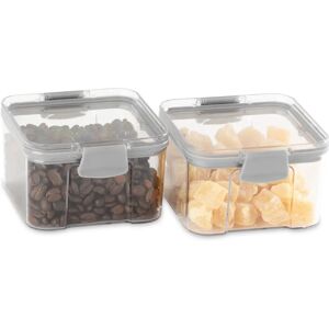 LIVIVO 460ml Airtight Food Storage Containers - Set of 2 LIVIVO 460ml Airtight Food Storage Containers - Set of 2