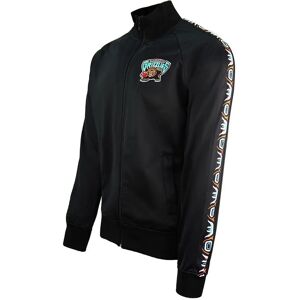 Mitchell & Ness Vancouver Grizzlies Black Men’s Taped Track Jacket - Track Jacket Mitchell & Ness Vancouver Grizzlies Black Men’s Taped Track Jacket - Track Jacket