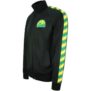 Mitchell & Ness Seattle Supersonics Long Sleeve Black Mens Track Jacket - Track Jacket Mitchell & Ness Seattle Supersonics Long Sleeve Black Mens Track Jacket - Track Jacket