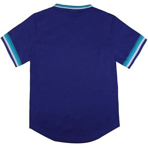 Mitchell & Ness Charlotte Hornets Mesh Jersey V-Neck T-Shirt Mitchell & Ness Charlotte Hornets Mesh Jersey V-Neck T-Shirt