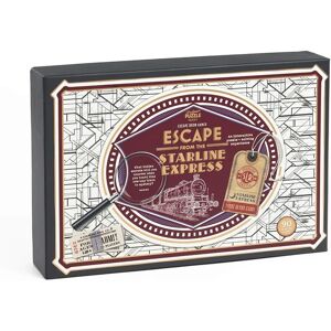 Professor Puzzle Flykt från Starline Express - Escape Room-spel Professor Puzzle Flykt från Starline Express - Escape Room-spel