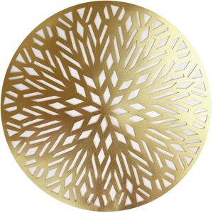 YöL - 6 Placemats Set - Gold - Round - Placemats YöL - 6 Placemats Set - Gold - Round - Placemats