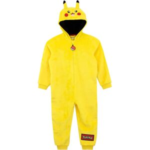 Pokemon Pikachu Onesie Fleece All In One With 3D Ears - Onesie Pokemon Pikachu Onesie Fleece All In One With 3D Ears - Onesie