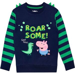 Peppa Pig George Sweatshirt - Dinosaur Stripe - Boys 18-24m Peppa Pig George Sweatshirt - Dinosaur Stripe - Boys 18-24m