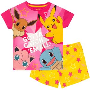 Pokemon Girls Short Pajamas Pikachu - Pajamas Pokemon Girls Short Pajamas Pikachu - Pajamas