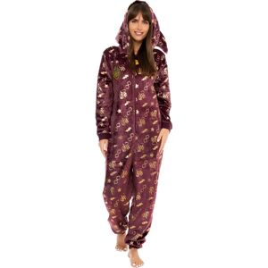 Grenouillère Harry Potter Gryffindor - Fleece doux, Capuche, Blason - Publicité Grenouillère Harry Potter Gryffindor - Fleece doux, Capuche, Blason - Publicité