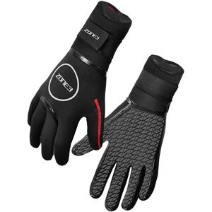 Zone3 Neoprene Heat-Tech Warmth Swim Gloves - XS - Black/Red/Silver - Swimming Gloves Zone3 Neoprene Heat-Tech Warmth Swim Gloves - XS - Black/Red/Silver - Swimming Gloves