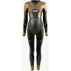 Traje de Neopreno Vanquish X Ltd de Zone3 - Manga larga, Gunmetal/Gold Traje de Neopreno Vanquish X Ltd de Zone3 - Manga larga, Gunmetal/Gold