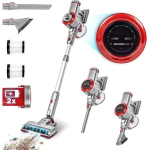 Aspirateur sans fil Duronic VC28 220W avec 2 batteries et filtre HEPA - Publicité Aspirateur sans fil Duronic VC28 220W avec 2 batteries et filtre HEPA - Publicité