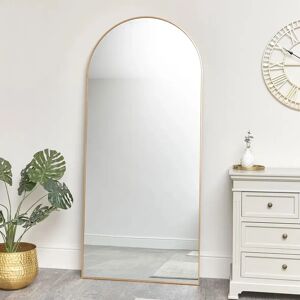 Gold Arched Wall / Leaner Mirror - 180cm x 80cm - Wall or Leaner Mirror Gold Arched Wall / Leaner Mirror - 180cm x 80cm - Wall or Leaner Mirror