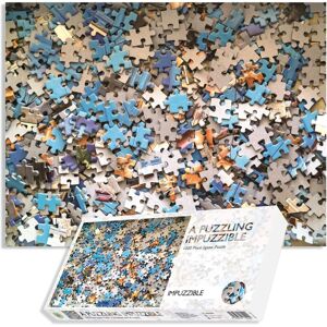All Jigsaw Puzzles Impuzzible No.21 - Puzzle difficile de 1000 pièces - 66x50cm - Publicité All Jigsaw Puzzles Impuzzible No.21 - Puzzle difficile de 1000 pièces - 66x50cm - Publicité