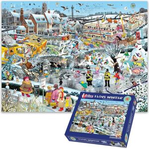 Mike Jupp I Love Winter - 1000 Piece Puzzle Mike Jupp I Love Winter - 1000 Piece Puzzle