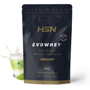 HSN Evowhey Proteina - Senza edulcoranti, Matcha, 500g HSN Evowhey Proteina - Senza edulcoranti, Matcha, 500g
