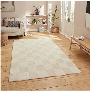 Think Rugs Elio Modern Geometric Rug Cream 160X230 - Rug Think Rugs Elio Modern Geometric Rug Cream 160X230 - Rug