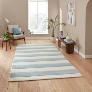 Catherine Lansfield Cove Stripe Rug - Blue - Modern Linear Rug Catherine Lansfield Cove Stripe Rug - Blue - Modern Linear Rug