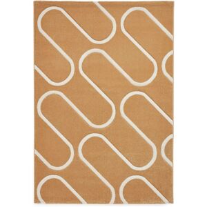 Catherine Lansfield Linear Curve - Rug - Ochre Catherine Lansfield Linear Curve - Rug - Ochre