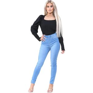 Enzo Light Blue Skinny Jeggings - Jeggings Enzo Light Blue Skinny Jeggings - Jeggings