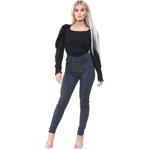 Enzo Grey Skinny Jeggings - High Rise Slim Fit Denim Jeans - Jeggings Enzo Grey Skinny Jeggings - High Rise Slim Fit Denim Jeans - Jeggings
