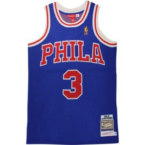 Mitchell & Ness M&n Philadelphia 76ers Blau Woll Jersey - Basketbal Mitchell & Ness M&n Philadelphia 76ers Blau Woll Jersey - Basketbal