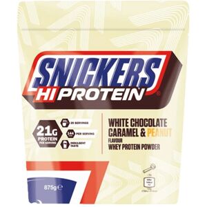 Mars Protein Snickers Protéine Blanche - Chocolat Blanc - Caramel & Cacahuète - 875g - Publicité Mars Protein Snickers Protéine Blanche - Chocolat Blanc - Caramel & Cacahuète - 875g - Publicité