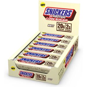 Snickers White Chocolate Low Sugar Protein Bars - Protein Bar Snickers White Chocolate Low Sugar Protein Bars - Protein Bar