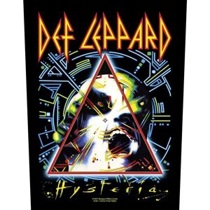 Patch de Logo du Groupe Def Leppard Hysteria - Dos - Publicité Patch de Logo du Groupe Def Leppard Hysteria - Dos - Publicité