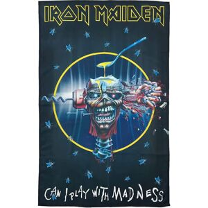 Iron Maiden Puis-je jouer avec Madness Affiche textile - Affiche - Publicité Iron Maiden Puis-je jouer avec Madness Affiche textile - Affiche - Publicité