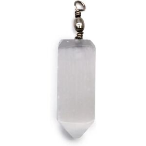 Himalayan Selenite Obelisk Pendant - Pendulum Himalayan Selenite Obelisk Pendant - Pendulum