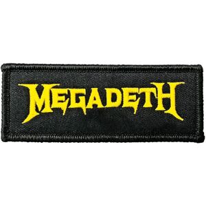 Patch Logo Megadeth - Patch - Publicité Patch Logo Megadeth - Patch - Publicité