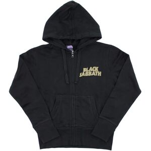 Black Sabbath Official Black Sabbath Tour 1978 Ladies Zipped Hoodie Black Sabbath Official Black Sabbath Tour 1978 Ladies Zipped Hoodie