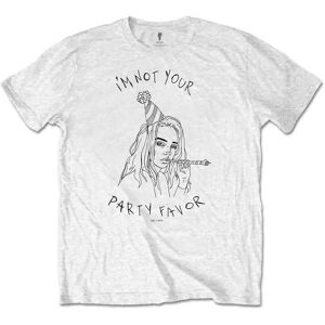 Billie Eilish Vit Logo T-shirt - Officiell merchandise Billie Eilish Vit Logo T-shirt - Officiell merchandise