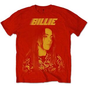 Billie Eilish Racer Logo Jumbo T-Shirt - Unisex Red Billie Eilish Racer Logo Jumbo T-Shirt - Unisex Red