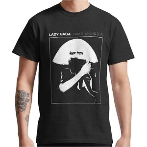 HeyRusty Lady Gaga T-shirt Unisexe Noir - T-shirt HeyRusty Lady Gaga T-shirt Unisexe Noir - T-shirt
