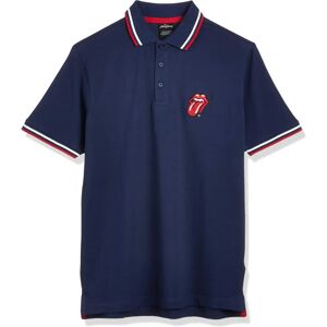 Unisex Rolling Stones Klassisk Tunga Blå XXL Polo - Polo Unisex Rolling Stones Klassisk Tunga Blå XXL Polo - Polo