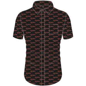 Queen Large Logo Pattern Casual Shirt - Casual Shirt Queen Large Logo Pattern Casual Shirt - Casual Shirt