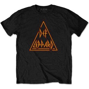 Def Leppard Triangle Band Logo T-shirt - T-shirt Def Leppard Triangle Band Logo T-shirt - T-shirt