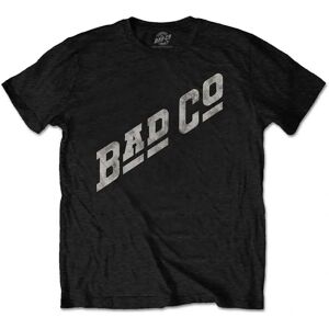 Bad Company - Slant Logo - Svart - Stor - T-shirt Bad Company - Slant Logo - Svart - Stor - T-shirt