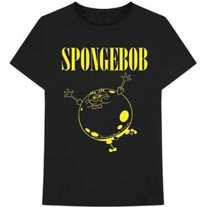 Officiell Spongebob Squarepants Band T-shirt - Uppumpad Svamp, Svart, S Officiell Spongebob Squarepants Band T-shirt - Uppumpad Svamp, Svart, S