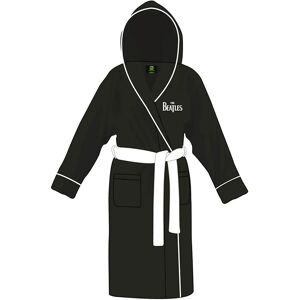 The Beatles Drop T Logo Black Bathrobe - Unisex The Beatles Drop T Logo Black Bathrobe - Unisex