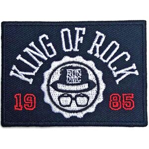 Run DMC Black Embroidered Rock Band Logo Patch - Patch Run DMC Black Embroidered Rock Band Logo Patch - Patch
