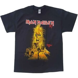 Iron Maiden Debutalbum 40:e Års Jubileum Svart T-shirt Iron Maiden Debutalbum 40:e Års Jubileum Svart T-shirt