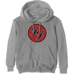 Foo Fighters FF Logo Grey Hoodie - Unisex Foo Fighters FF Logo Grey Hoodie - Unisex