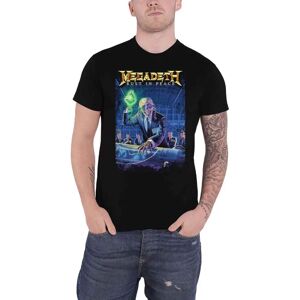 Megadeth Rust In Peace 30th Anniversary Black T-shirt - Band T-shirt Megadeth Rust In Peace 30th Anniversary Black T-shirt - Band T-shirt